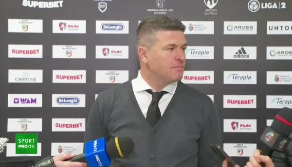 Daniel Oprița, un car de nervi după eșecul Stelei cu U Cluj
