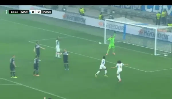 Marseille - PAOK: GOL Gerson, minutul 13