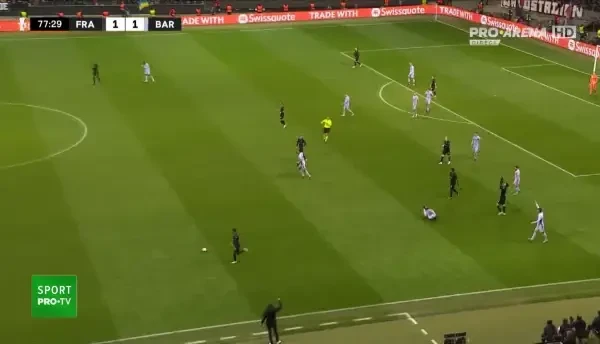 CARTONAȘ ROȘU! Tuta vede al doilea galben și este eliminat, după un fault dur asupra lui Pedri!