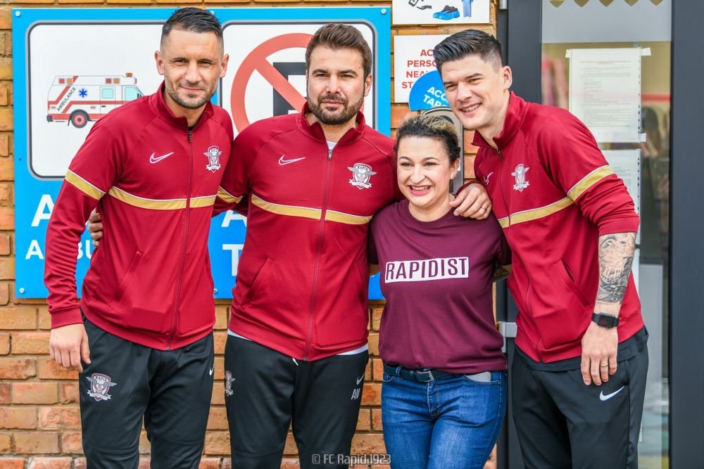 Actele de caritate primează la Rapid! Mutu, Săpunaru și Grigore, gest nobil pentru copiii de la Spitalul Județean din Arad_3