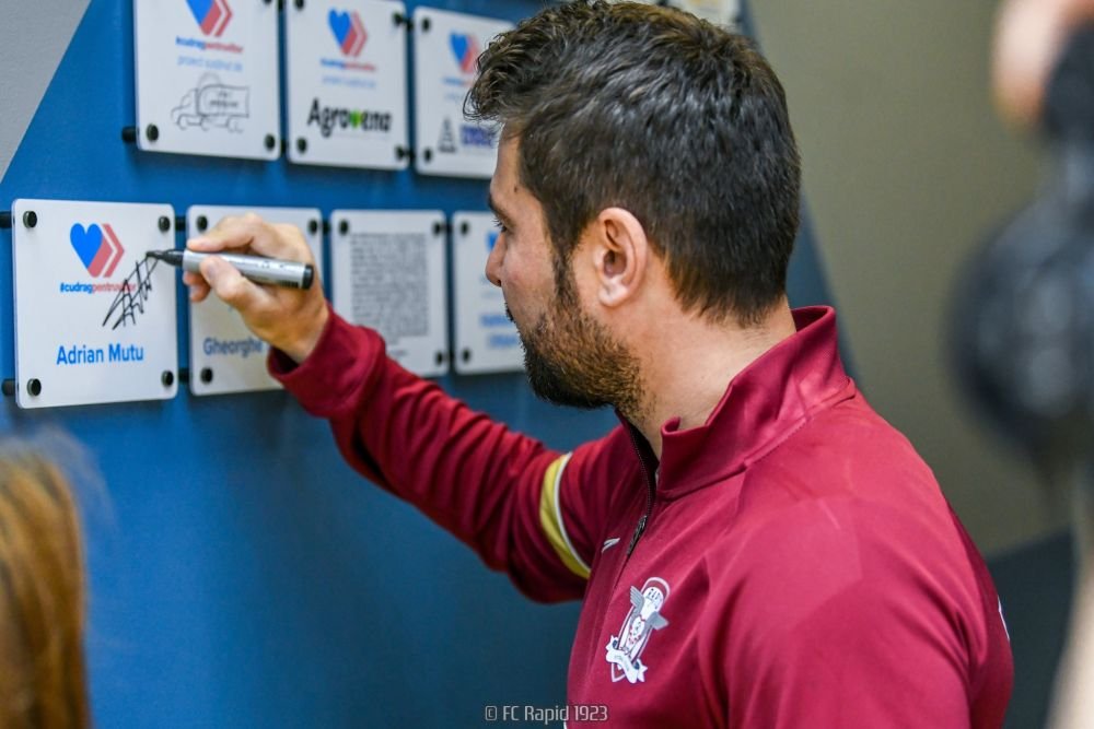 Actele de caritate primează la Rapid! Mutu, Săpunaru și Grigore, gest nobil pentru copiii de la Spitalul Județean din Arad_8