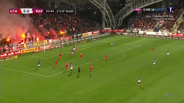 UTA Arad - Rapid 0-2 | Adi Mutu face minuni în Giulești! „Alb-vișiniii” obțin a cincea victorie consecutivă cu el pe bancă_4