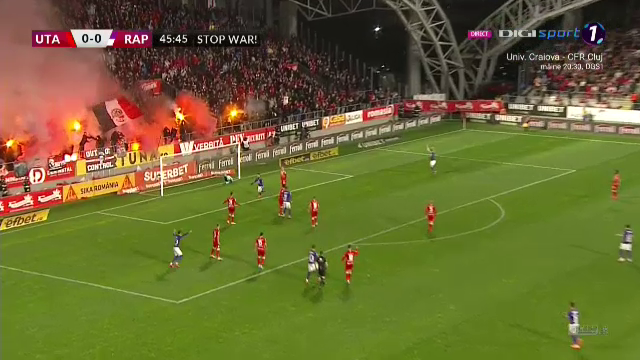 UTA Arad - Rapid 0-2 | Adi Mutu face minuni în Giulești! „Alb-vișiniii” obțin a cincea victorie consecutivă cu el pe bancă_5