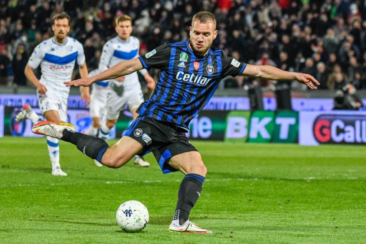George Pușcaș, încă un gol pentru Pisa! Atacantul român a deschis scorul în meciul cu Perugia _1