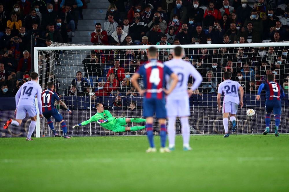 Levante - Barcelona 2-3 | Luuk, mom! :) Victorie &icirc;n prelungiri pentru catalani, adusă de Luuk de Jong! Gazdele au avut trei penalty-uri&nbsp;