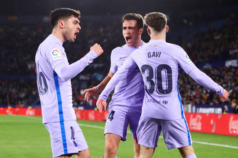 Levante - Barcelona 2-3 | Luuk, mom! :) Victorie în prelungiri pentru catalani, adusă de Luuk de Jong! Gazdele au avut trei penalty-uri _3
