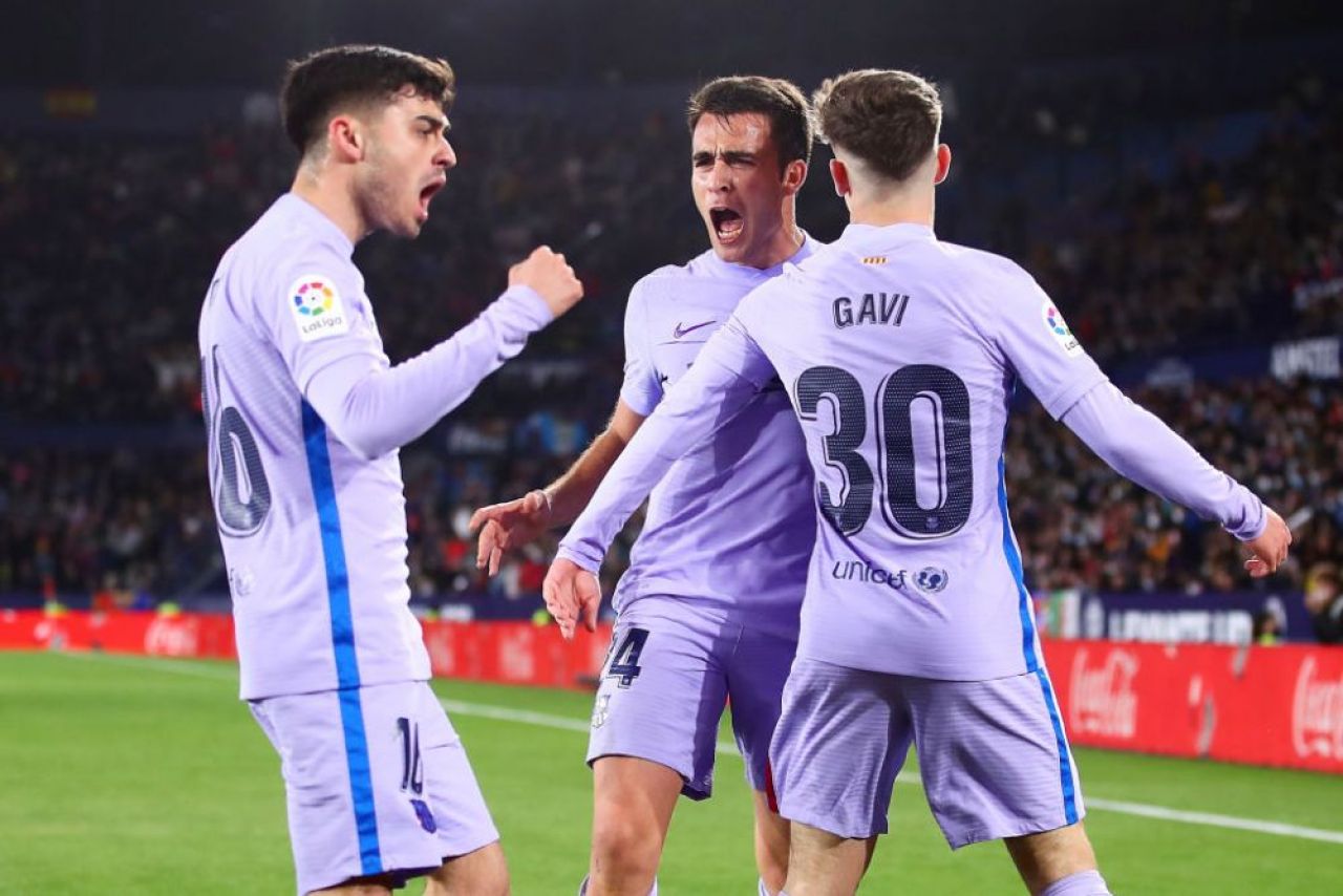 Levante - Barcelona 2-3 | Luuk, mom! :) Victorie în prelungiri pentru catalani, adusă de Luuk de Jong! Gazdele au avut trei penalty-uri _3