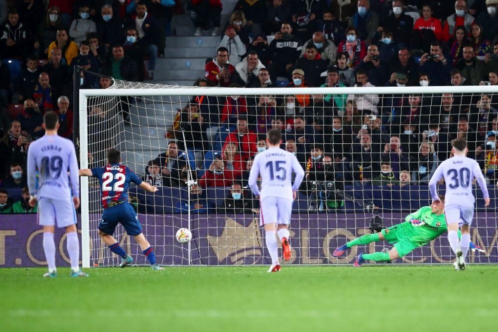 Levante - Barcelona 2-3 | Luuk, mom! :) Victorie în prelungiri pentru catalani, adusă de Luuk de Jong! Gazdele au avut trei penalty-uri _9