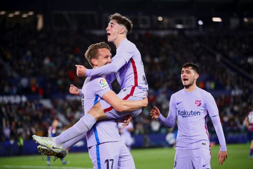 Levante - Barcelona 2-3 | Luuk, mom! :) Victorie în prelungiri pentru catalani, adusă de Luuk de Jong! Gazdele au avut trei penalty-uri _12