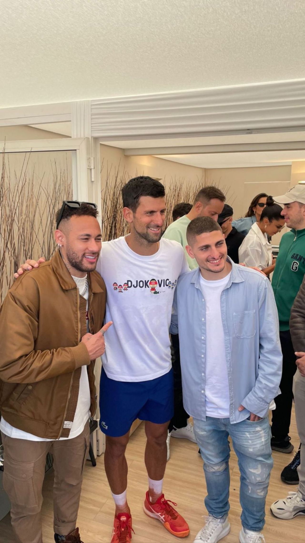 Un nou 'diamant' la PSG?! :) Novak Djokovic a făcut spectacol cu Neymar și Verratti la Monte Carlo _1