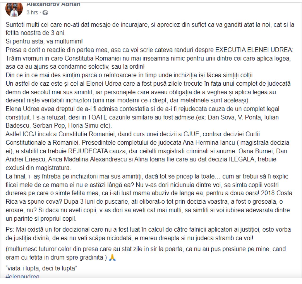 Iubitul fotbalist al Elenei Udrea, dezlănțuit! Vorbește despre o ”execuție” și ”magistrați criminali”_12