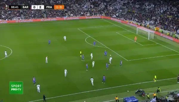 Barcelona - Frankfurt. GOL Filip Kostic, minutul 67