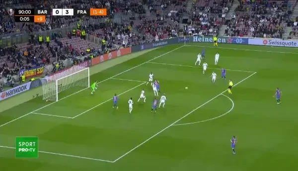 Barcelona - Frankfurt. GOL Sergio Busquets, minutul 90+1