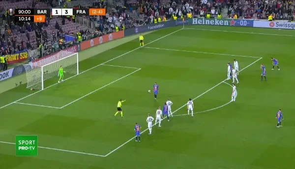 Barcelona - Frankfurt. GOL Memphis Depay, minutul 90+11