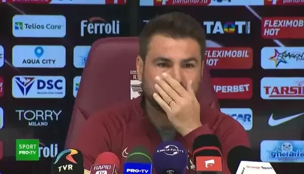 Adrian Mutu, pregătit pentru meciul după care Rapid rămâne matematic în Liga 1: "Trebuie să trecem acest test de maturitate"