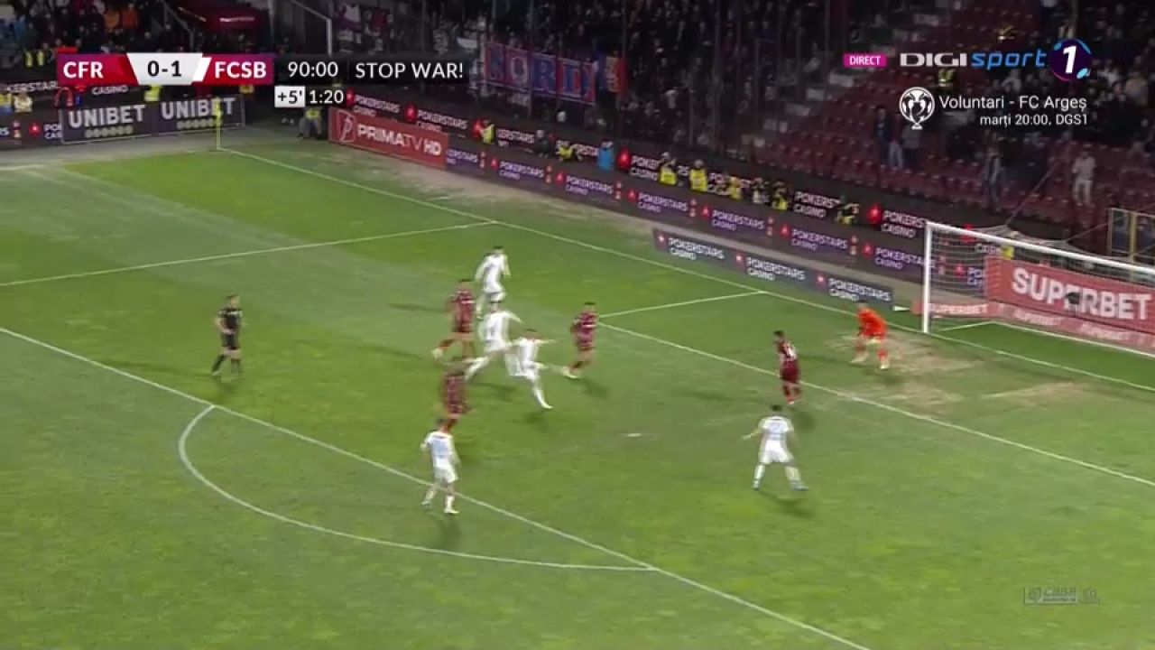 CFR Cluj - FCSB 0-1: Se încinge lupta la titlu după victoria vicecampioanei în Gruia! _15