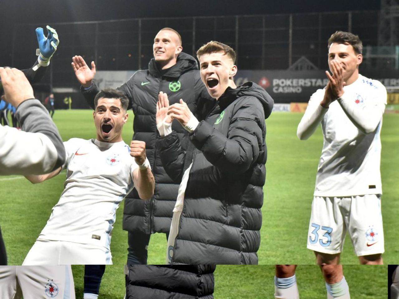 Titlul e din nou în joc! FCSB a dat drumul la sărbătoare chiar pe terenul CFR-ului. Imaginile bucuriei_21