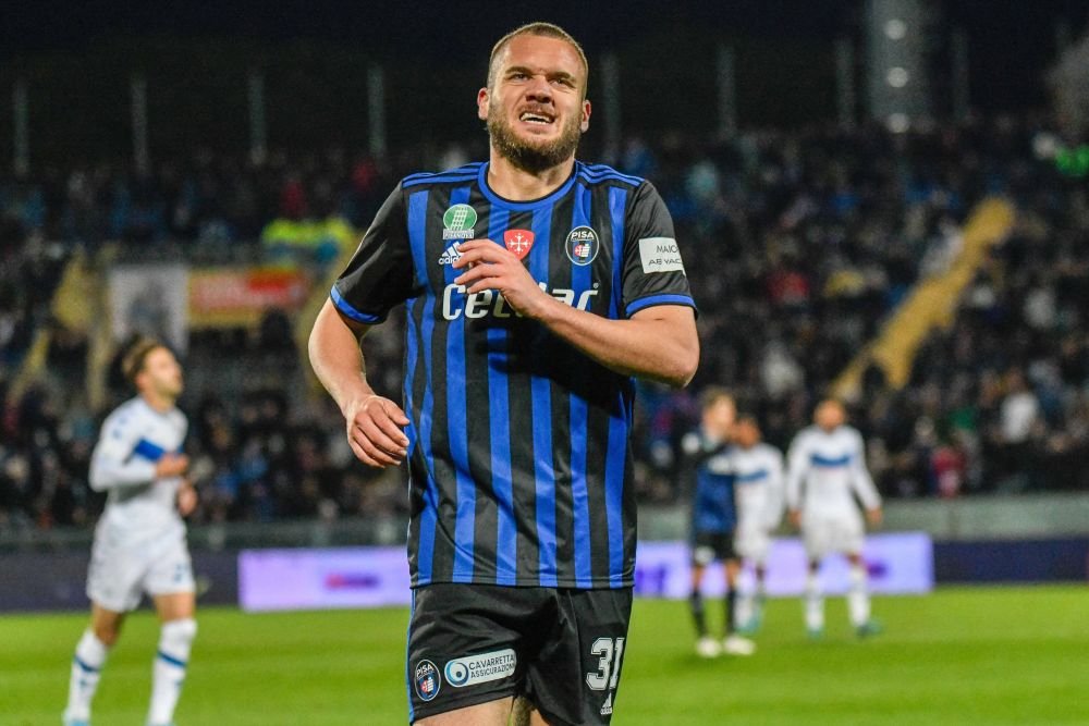 George Pușcaș, 'dublă' pentru Pisa! Atacantul român a marcat în două meciuri consecutive, iar stadionul i-a cântat numele_3