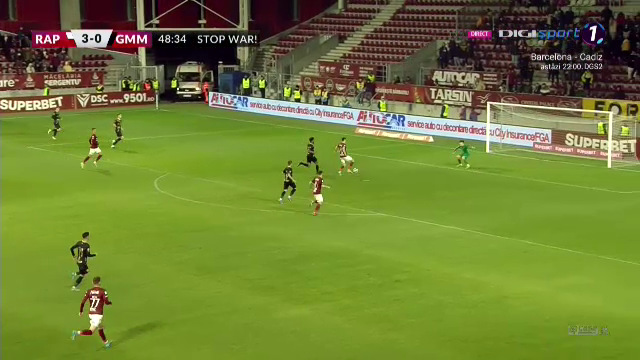 Rapid - Gaz Metan Mediaș 8-0 | Măcel în Giulești! Șase din șase pentru Adrian Mutu pe banca tehnică a giuleștenilor _3