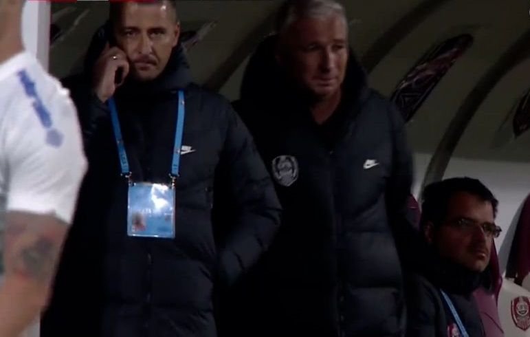 Patronul lui CFR Cluj a răbufnit și a sunat pe bancă la meciul cu FCSB: 