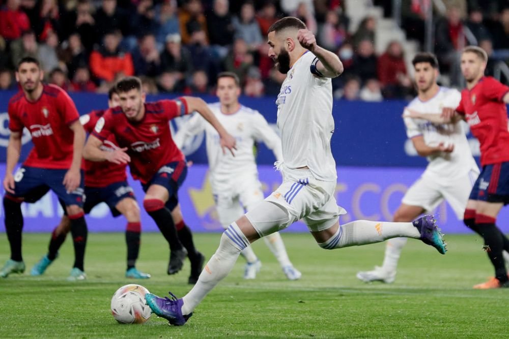 Sigur e el?! Karim Benzema, două penalty-uri ratate în șapte minute în duelul cu Osasuna! Super-intervenții ale portarului _6