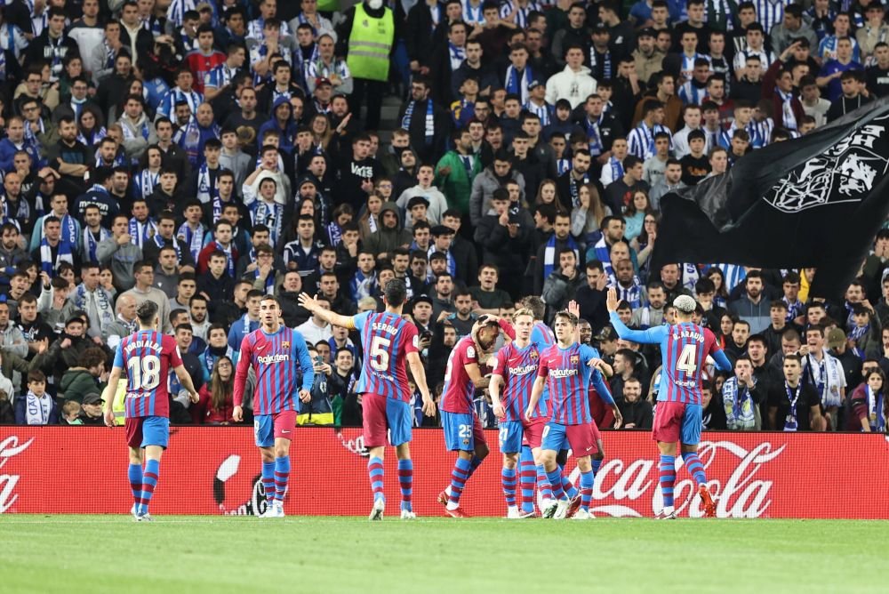 Victorie chinuită pentru Barcelona cu Real Sociedad! Probleme în apărare pentru catalani! Pique, huiduit la fiecare atingere de balon _4