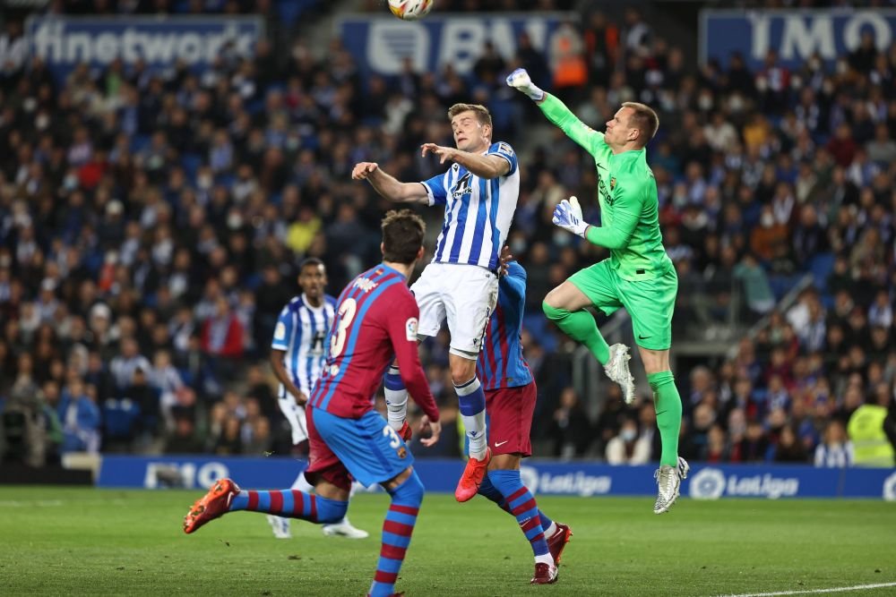 Victorie chinuită pentru Barcelona cu Real Sociedad! Probleme în apărare pentru catalani! Pique, huiduit la fiecare atingere de balon _13