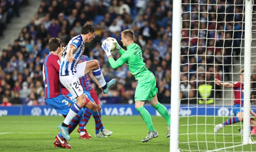 Victorie chinuită pentru Barcelona cu Real Sociedad! Probleme în apărare pentru catalani! Pique, huiduit la fiecare atingere de balon _14