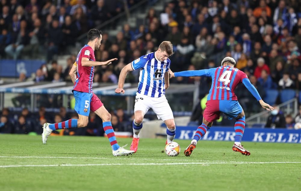 Victorie chinuită pentru Barcelona cu Real Sociedad! Probleme în apărare pentru catalani! Pique, huiduit la fiecare atingere de balon _17