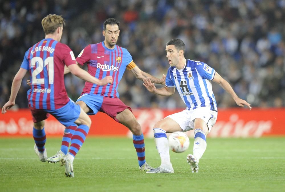 Victorie chinuită pentru Barcelona cu Real Sociedad! Probleme în apărare pentru catalani! Pique, huiduit la fiecare atingere de balon _25