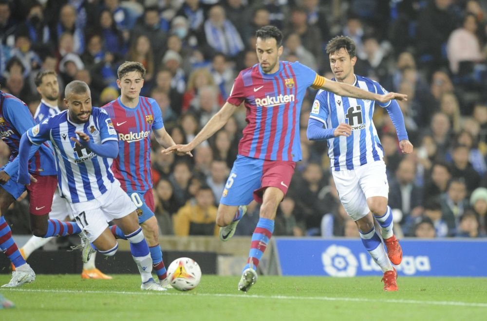 Victorie chinuită pentru Barcelona cu Real Sociedad! Probleme în apărare pentru catalani! Pique, huiduit la fiecare atingere de balon _28