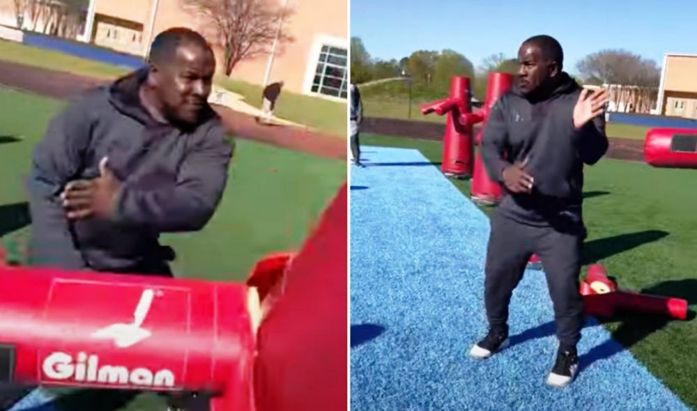 Un antrenor din SUA &icirc;și &icirc;nvață sportivii să-și pălmuiască adversarii ca Will Smith!