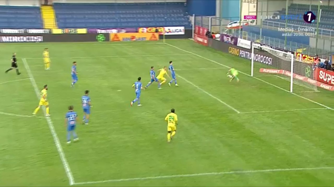 Academica Clinceni - CS Mioveni 0 - 2. Oaspeții se depărtează de locurile pentru barajul de menținere în Liga 1 _4