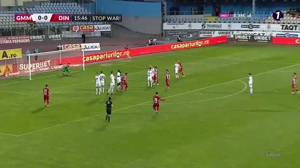 Gaz Metan Mediaș - Dinamo 0 - 1. Victorie chinuită pentru formația din Ștefan cel Mare_3