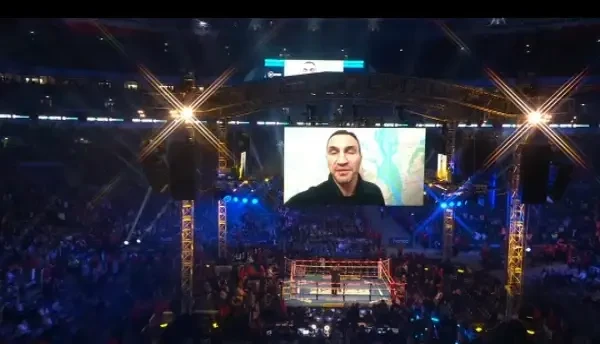 Cum și-a făcut apariția Vladimir Klitscko pe Wembley