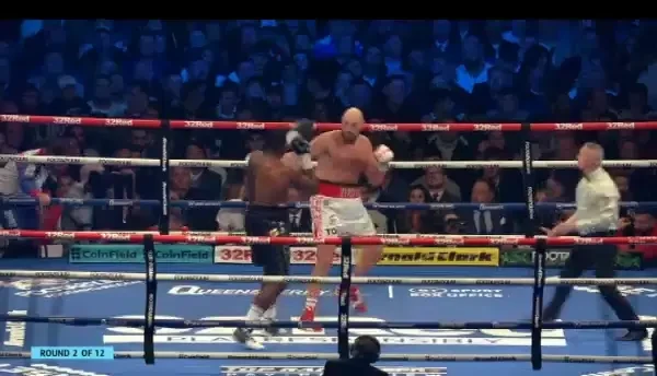 Fury - Whyte, a doua rundă