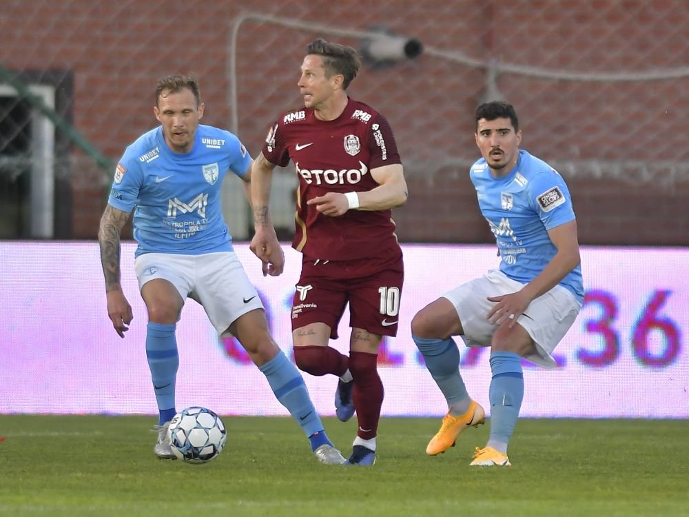 FC Voluntari - CFR Cluj 0-1. Boateng, omul potrivit la locul potrivit pentru Petrescu. Trupa din Gruia se distanțează la 5 puncte de FCSB_10