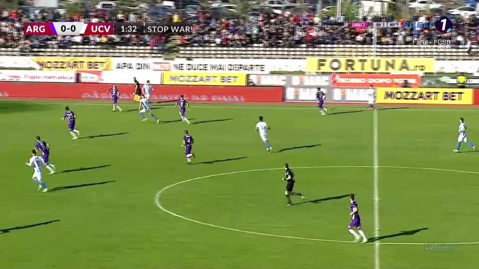 FC Argeș - Universitatea Craiova 0 - 4: Oltenii se apropie la un punct de FCSB și rămân în cursa pentru titlu _3