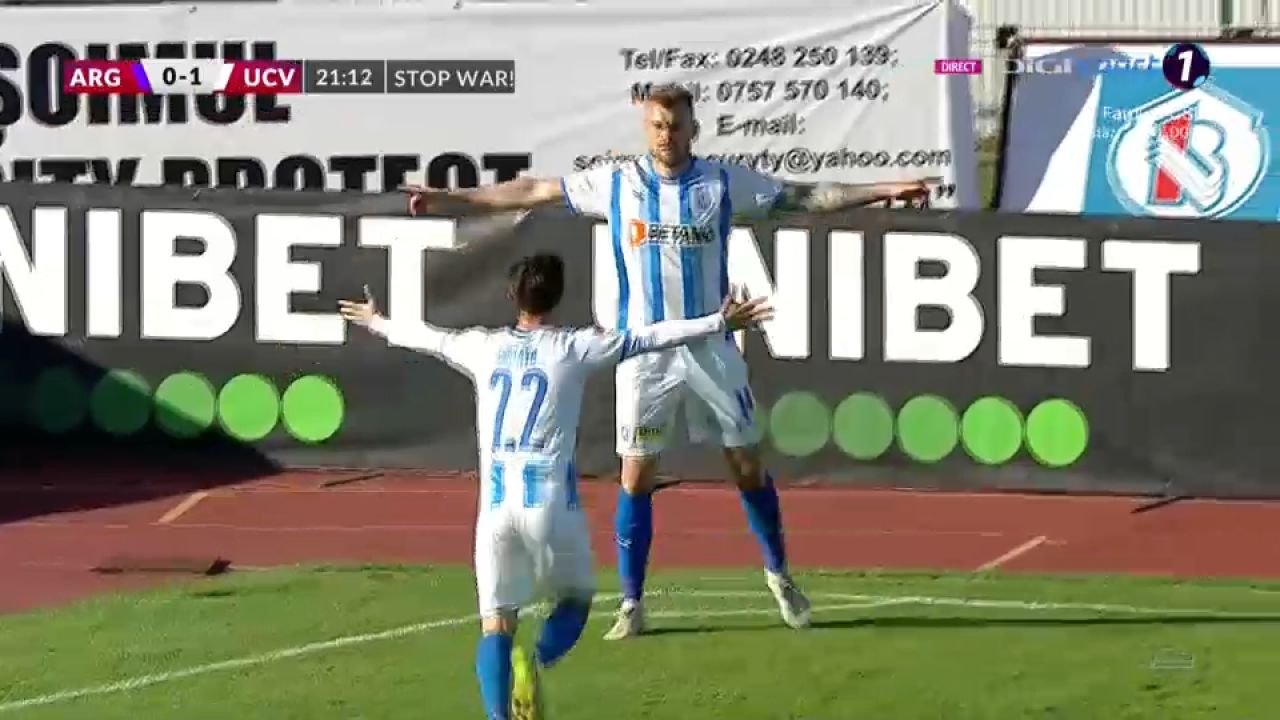 FC Argeș - Universitatea Craiova 0 - 4: Oltenii se apropie la un punct de FCSB și rămân în cursa pentru titlu _4