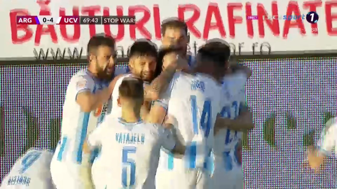 FC Argeș - Universitatea Craiova 0 - 4: Oltenii se apropie la un punct de FCSB și rămân în cursa pentru titlu _9