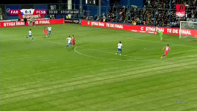 Farul - FCSB 0-4. Tănase a marcat trei goluri și vicecampioana continuă cursa de urmărire a liderului CFR_7