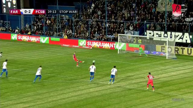 Farul - FCSB 0-4. Tănase a marcat trei goluri și vicecampioana continuă cursa de urmărire a liderului CFR_10