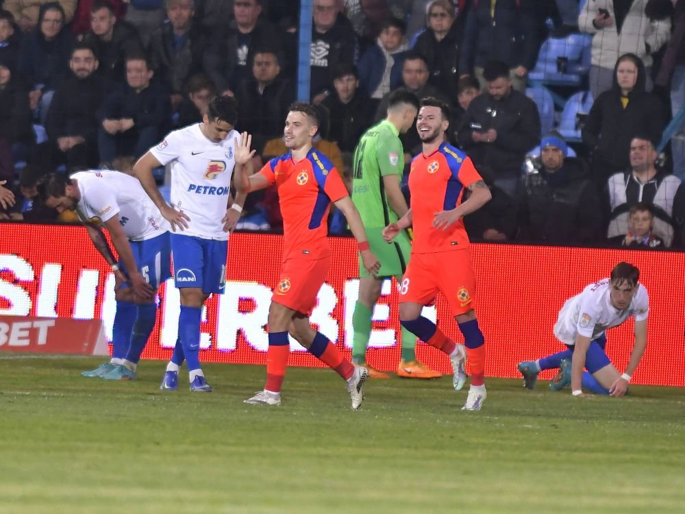 Farul - FCSB 0-4 | Descătușarea lui Florinel Coman la finalul meciului: 