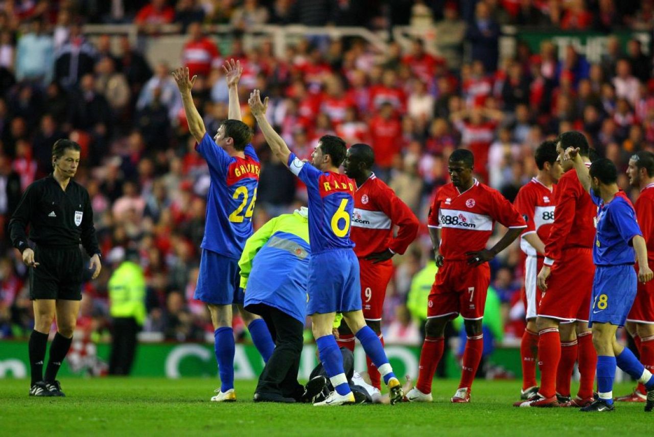Britanicii sărbătoresc 16 ani de la Middlesbrough - Steaua 4-2: