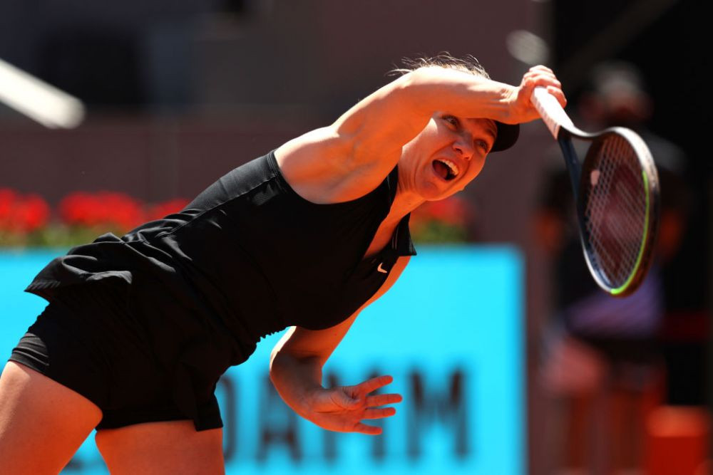Simona Halep - Shuai Zhang 6-2, 6-3 în turul 1 la Madrid. Halep, convingătoare în primul meci cu Mouratoglou antrenor_17