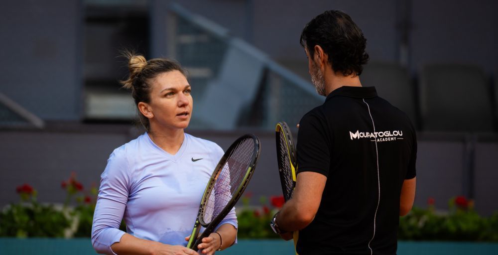 Simona Halep - Shuai Zhang 6-2, 6-3 în turul 1 la Madrid. Halep, convingătoare în primul meci cu Mouratoglou antrenor_22