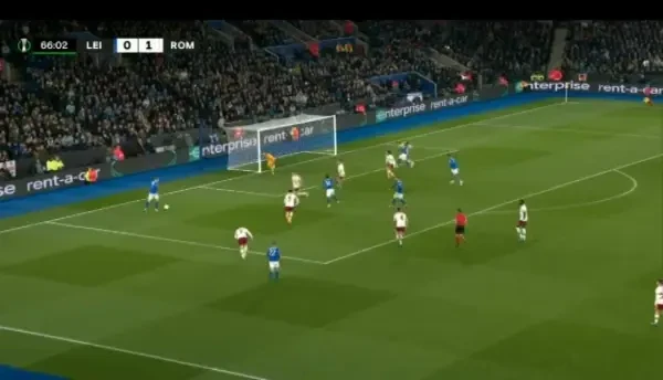 Semifinală Conference League: Leicester - AS Roma 1-1: Gol Lookman