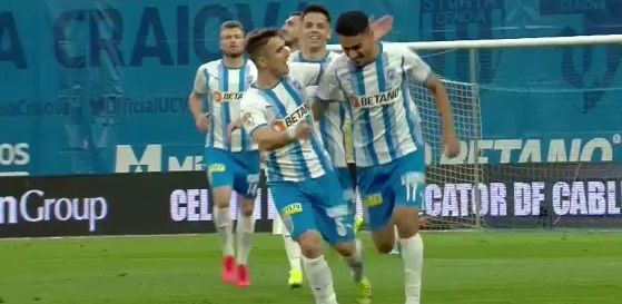 Universitatea Craiova - FC Voluntari 1-0. Oltenii se impun cu greu și ajung la trei puncte în spatele liderului CFR Cluj_2