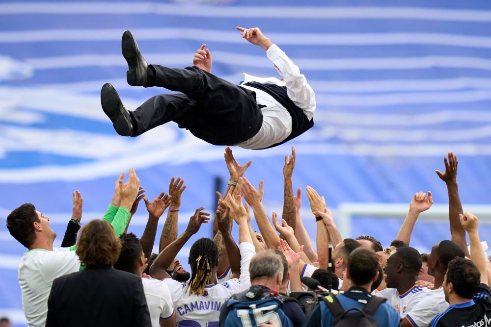 Carlo Ancelotti e unic! Primul antrenor campion în primele cinci ligi ale Europei: 