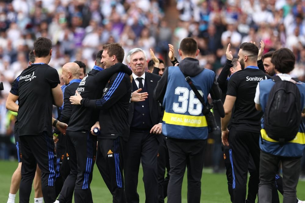 Carlo Ancelotti e unic! Primul antrenor campion în primele cinci ligi ale Europei: 